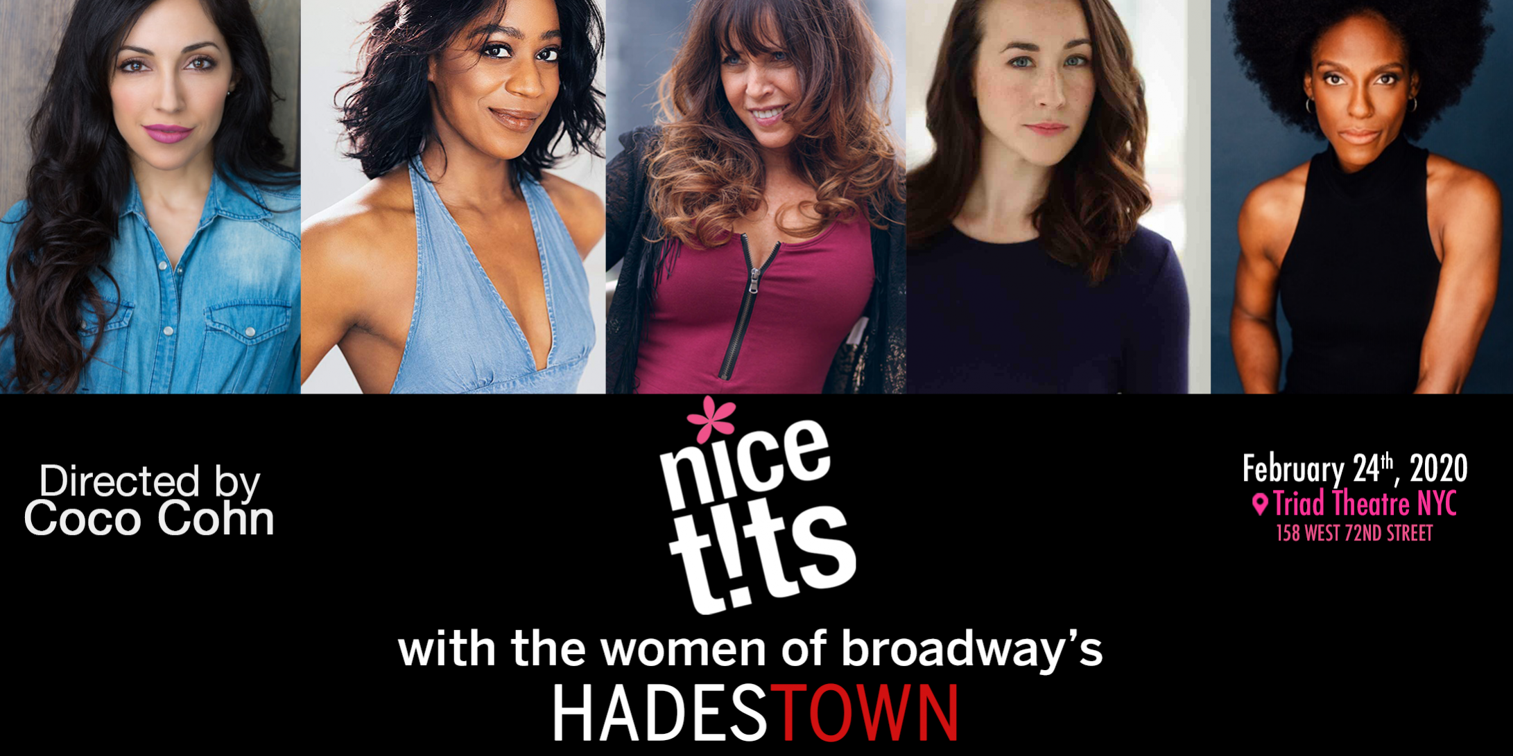 Celebrities for Website Event HADESTOWN